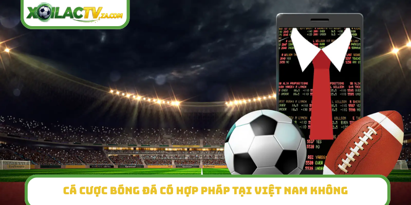 Cá cược bóng đá có hợp pháp tại Việt Nam không